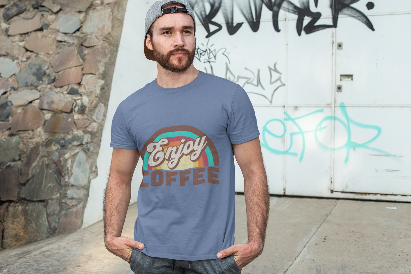 Fun Enjoy Coffee T-Shirt