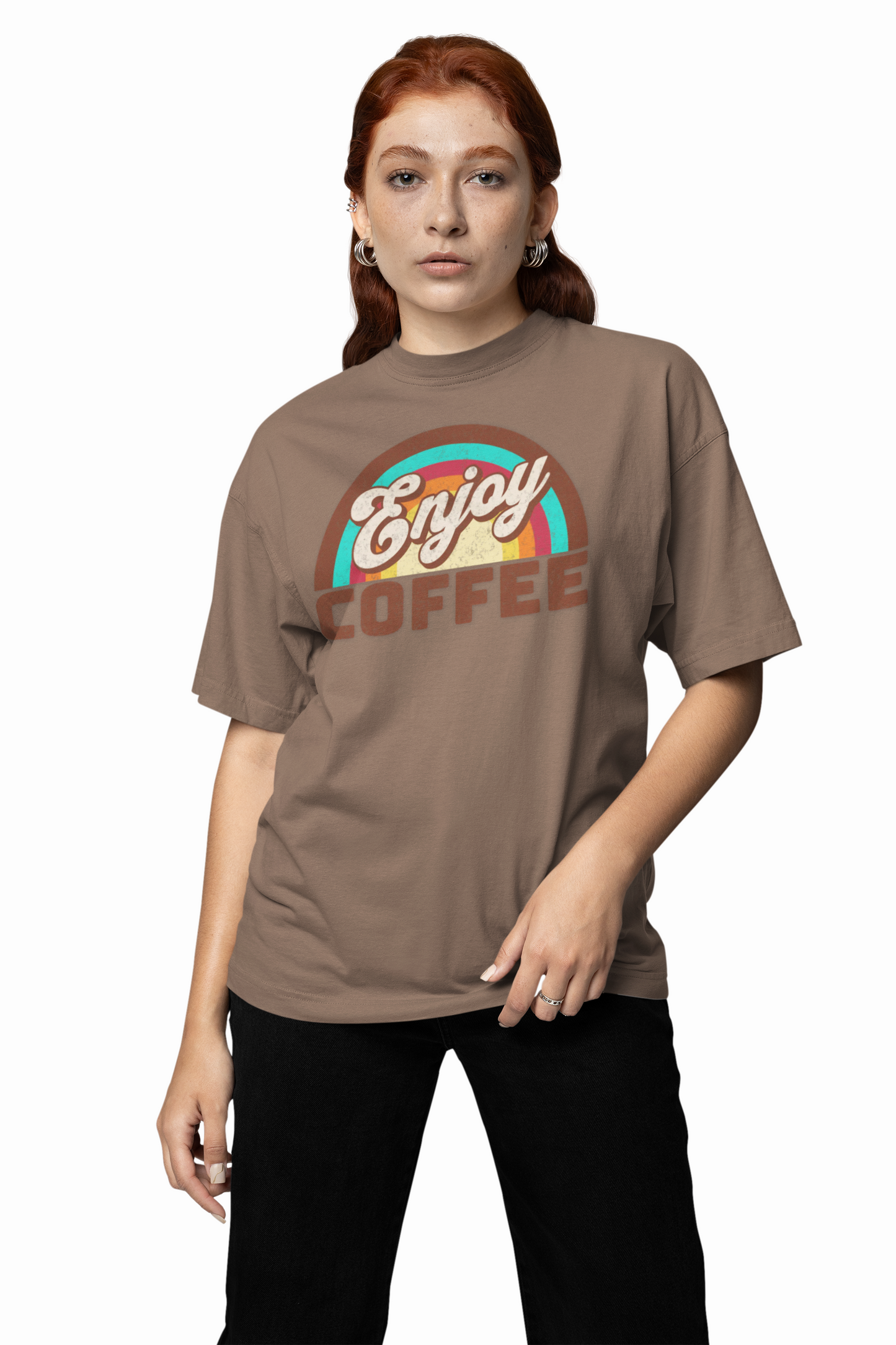 Fun Enjoy Coffee T-Shirt