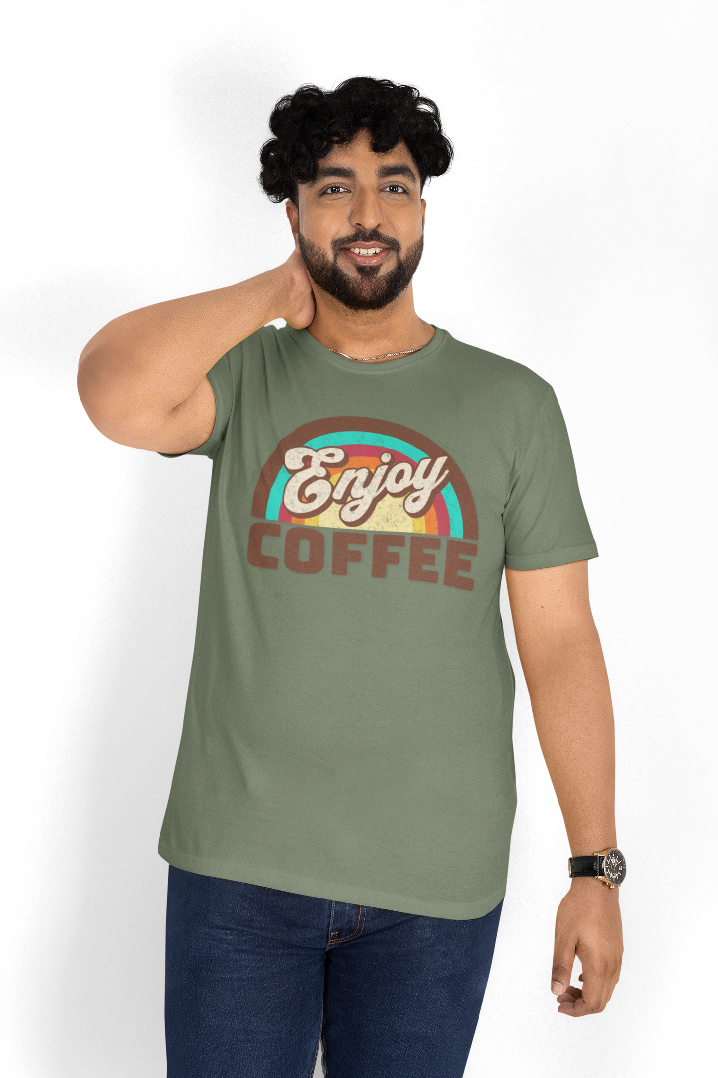 Fun Enjoy Coffee T-Shirt